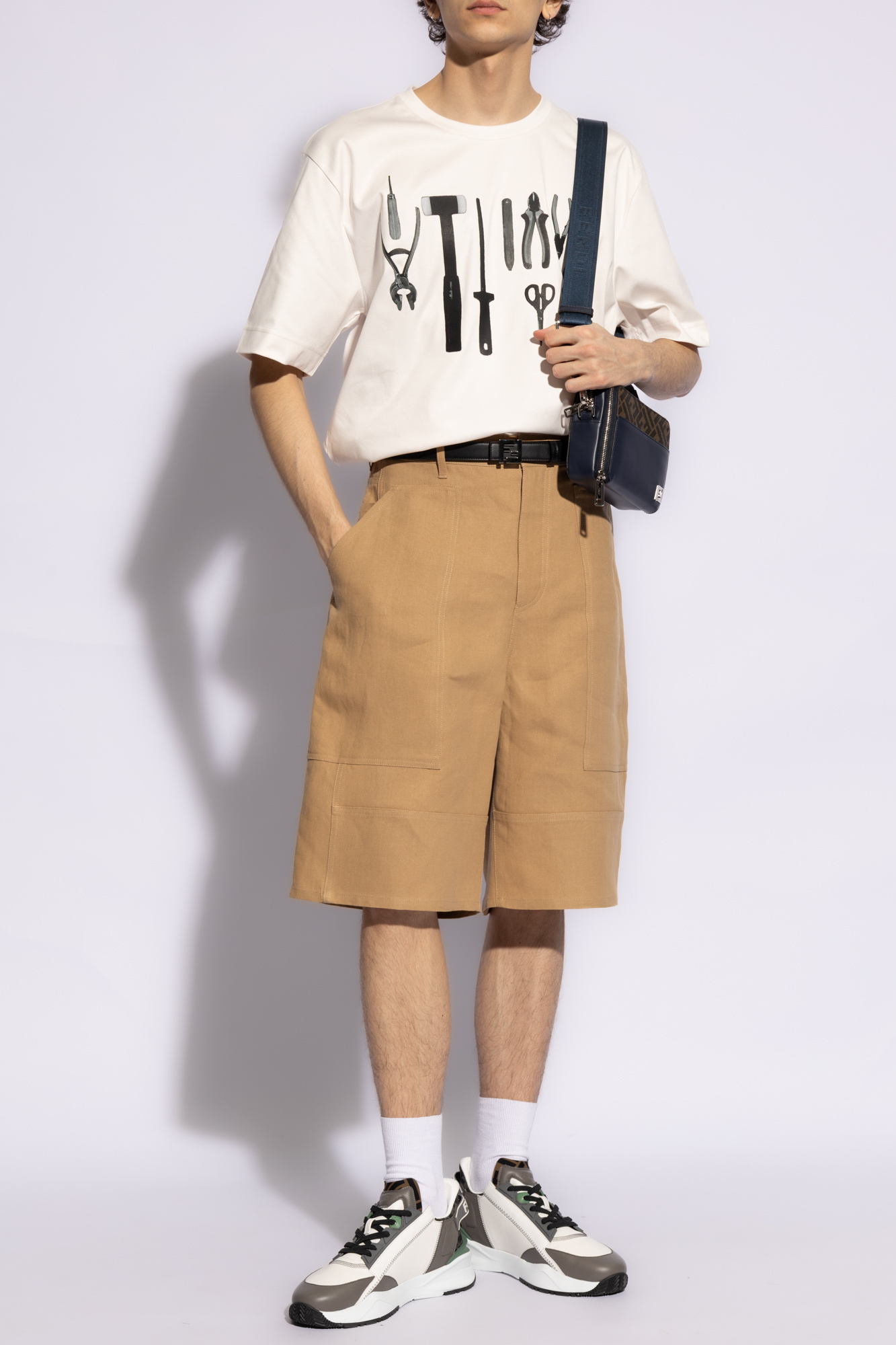 Fendi shorts clearance and t shirt